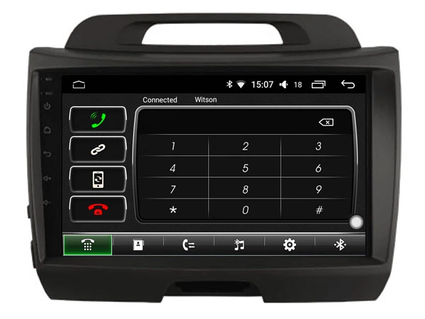 Cheap For kia SPORTAGE 2.0L 2.4L autoradio Android 8.0 car gps multimedia 64GB rom+IPS screen+CARPLAY+TDA7851 Amplifer+Car Launcher 4