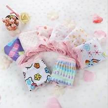 4 шт./лот нижнее белье для маленьких девочек из хлопка для девочек Трусики для женщин Детские трусы для Обувь для девочек внутренняя носит(От 3 до 10 лет) re82we8