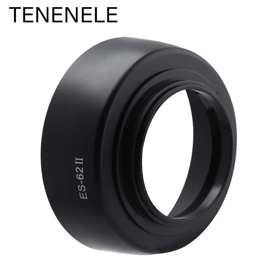 

ES-62II Lenses Hood Reversible 52mm Camera Lens Accessories For Nikon 50mm F/1.8D&Canon EF 50mm F/1.8II Bayonet Mount Lens Hoods