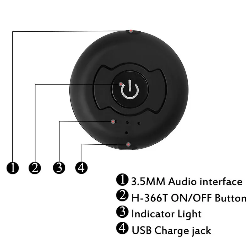 CSR 4,0 двойной Bluetooth аудио передатчик многоточечный Bluetooth 4,0 аудио передатчик беспроводной адаптер 3,5 мм для AV tv DVD Черный