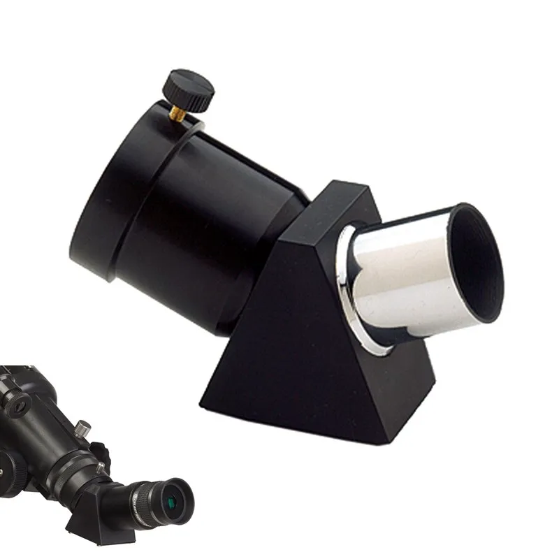 Celestron 1,2" эректное изображение 45-deg диагональная Призма Зенит Угловое зеркало для астрономического телескопа рефрактора и Шмидта металла