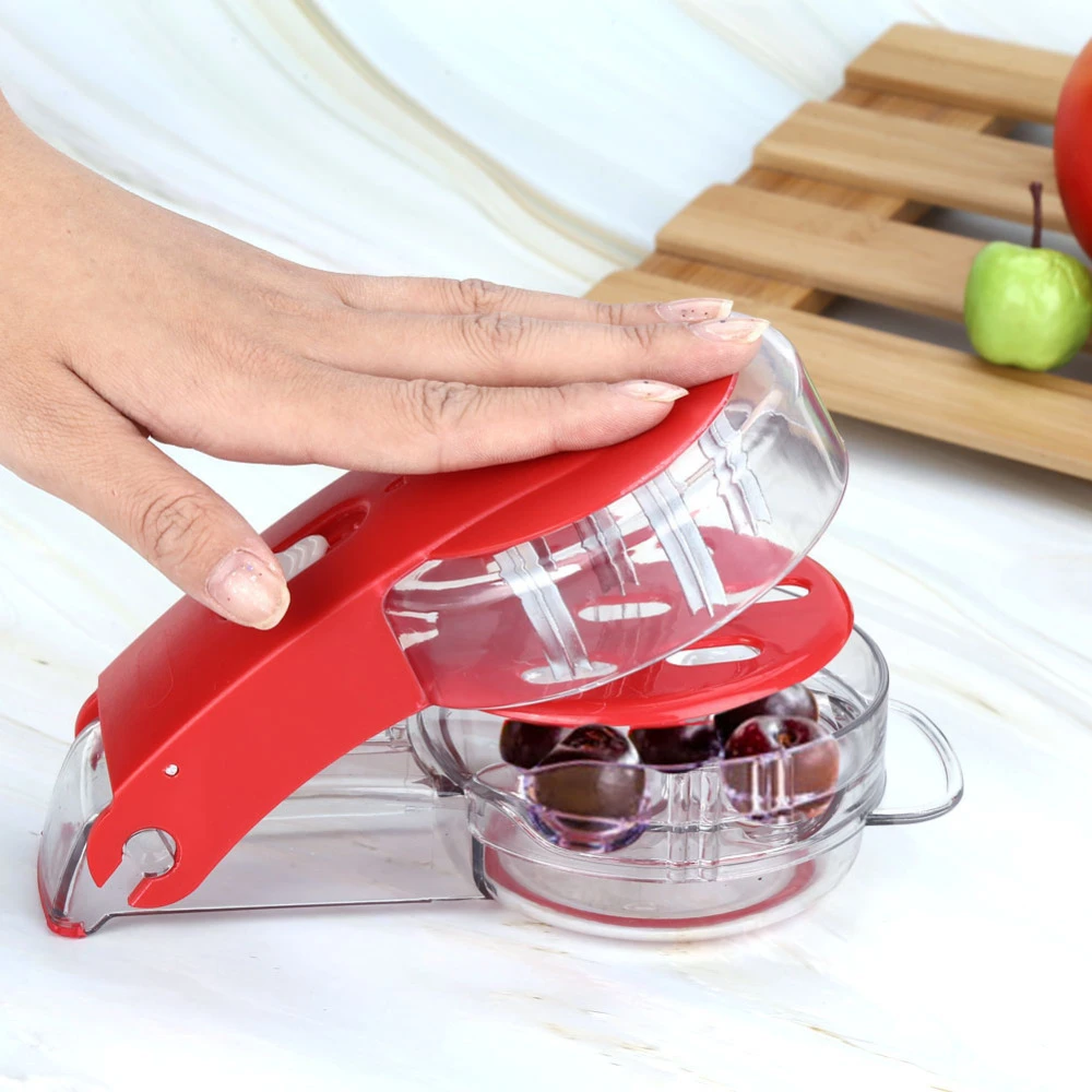 

1PC Cheery Cherries Pitter Seed Removing Tool Home Office Travel Fruit Stone Extractor Remove Cherry Bones Fruit Tools Gadgets