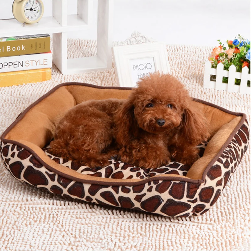 Animal Stripes Dog Beds For Small Dogs Dog House Waterproof Chihuahua
