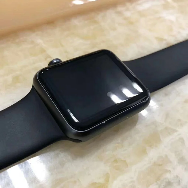 2pc Screen protector For apple watch 44mm 42mm 40mm 38mm Hydrogel Film Screen Protector Full Edge not glass For iwatch 4 3 2 1 (8)