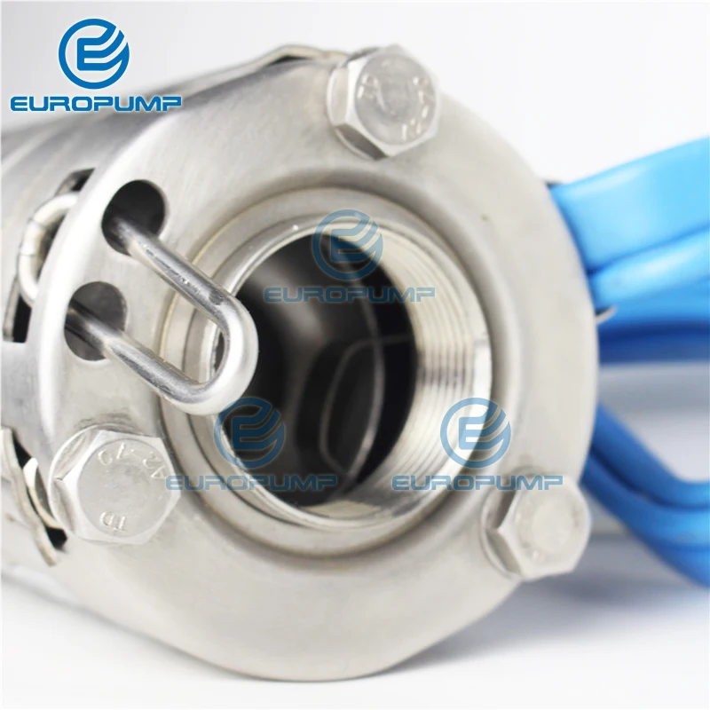 EUROPUMP MODEL4DSC4.5-203-110-1500) солнечный насос " DC глубокий хорошо Солнечный водяной насос 110 V 2HP MPPT контроллер Максимальная головка 203 m поток 4,5