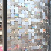 90 см* 200 см Высокое качество ПВХ полупрозрачные конфиденциальности Декоративные пленки стекло окна конфиденциальности пленка