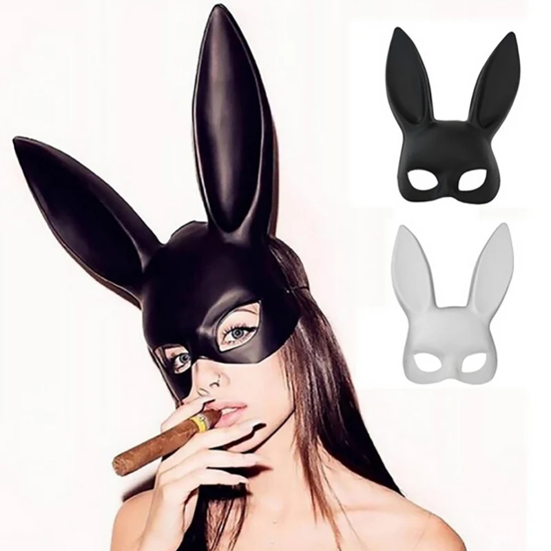 Роман для женщин девушка сексуальный кролик уха милый кролик длинные уши Связывание Хэллоуин игрушки шляпа