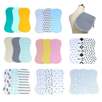 

3Pcs/Lot Easy washable and Dryable Baby Feeding Towels Napkins Newborn Child Handkerchief Baby Spit Milk Pad