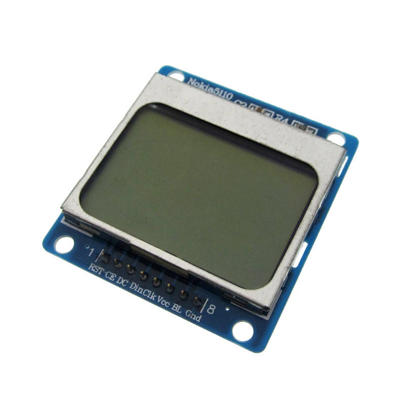 

1pcs blue 84X48 5110 LCD Module with blue backlight with adapter PCB LCD5110