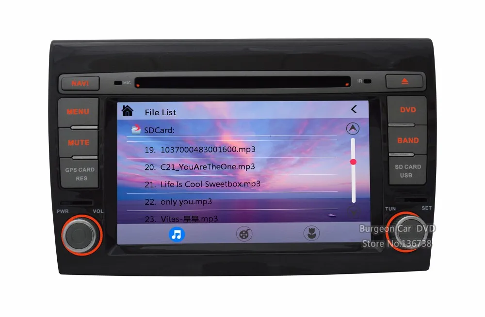 Perfect Factory price Touch screen Car DVD For Fiat Bravo 2007 2008 2009 2010 2011 2012 2013 2014 GPS System 3G WIFI BT Stereo Radio 29