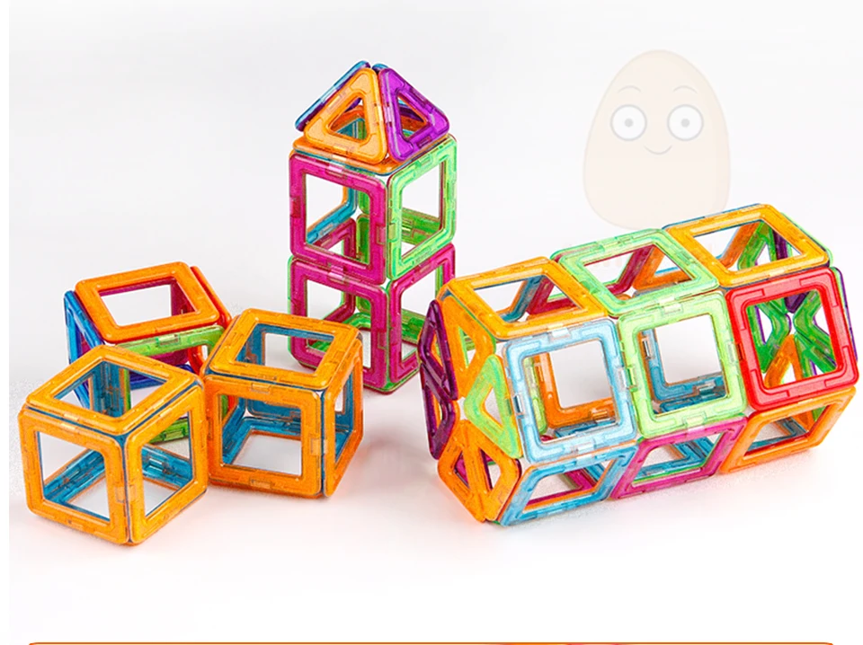 Conjunto de Construção Brinquedo de Construção Mini Blocos Magnéticos Educacional Modelos & Abs Ímã Designer Crianças Ímãs Jogo Presente 52-106 Pçs 11 Brinquedos e hobbies