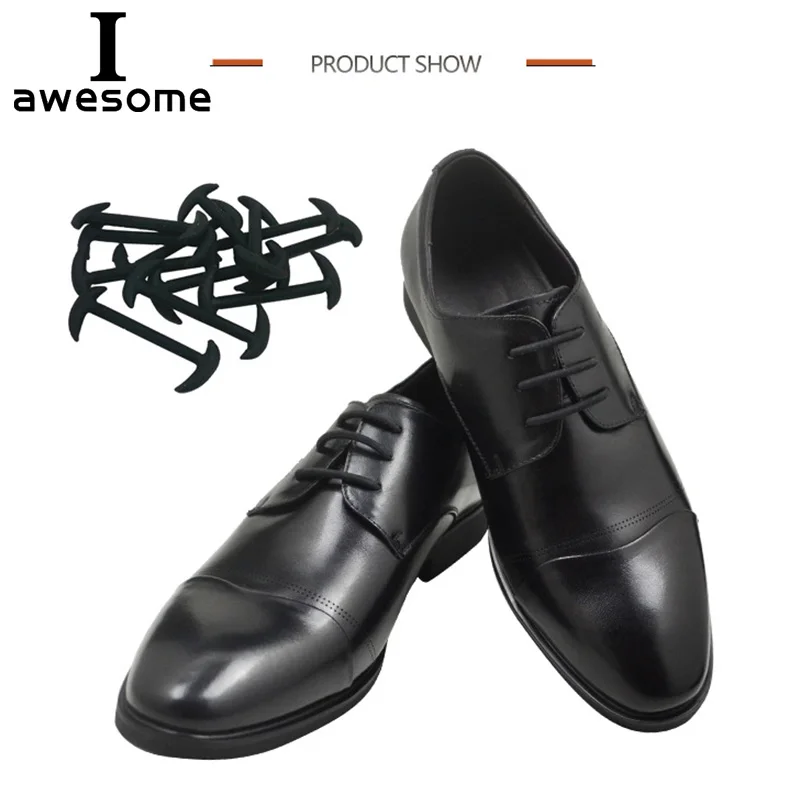 12 قطعة/المجموعة كسول لا التعادل أربطة الحذاء للرج...