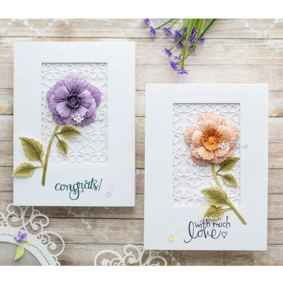 

Mmao Crafts Metal Steel Cutting Die New Flower leaf decoration Stencil For DIY Scrapbooking Paper/photo Cards Embossing Dies