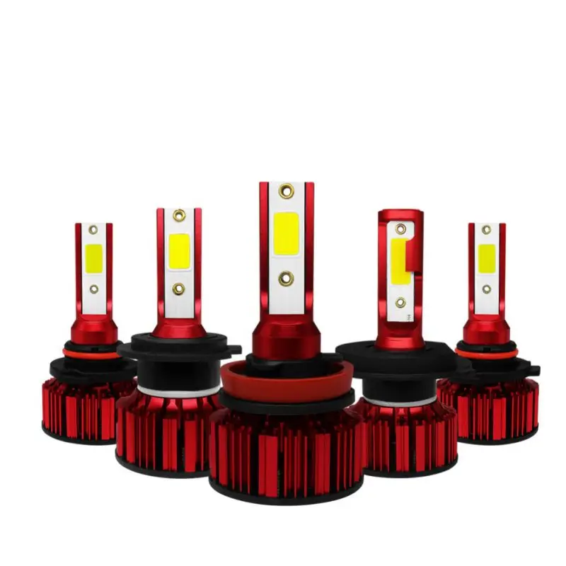 Новые Q1-LED фары HB3/9005/H10 светодиодные Автомобильные комплект лампы преобразования