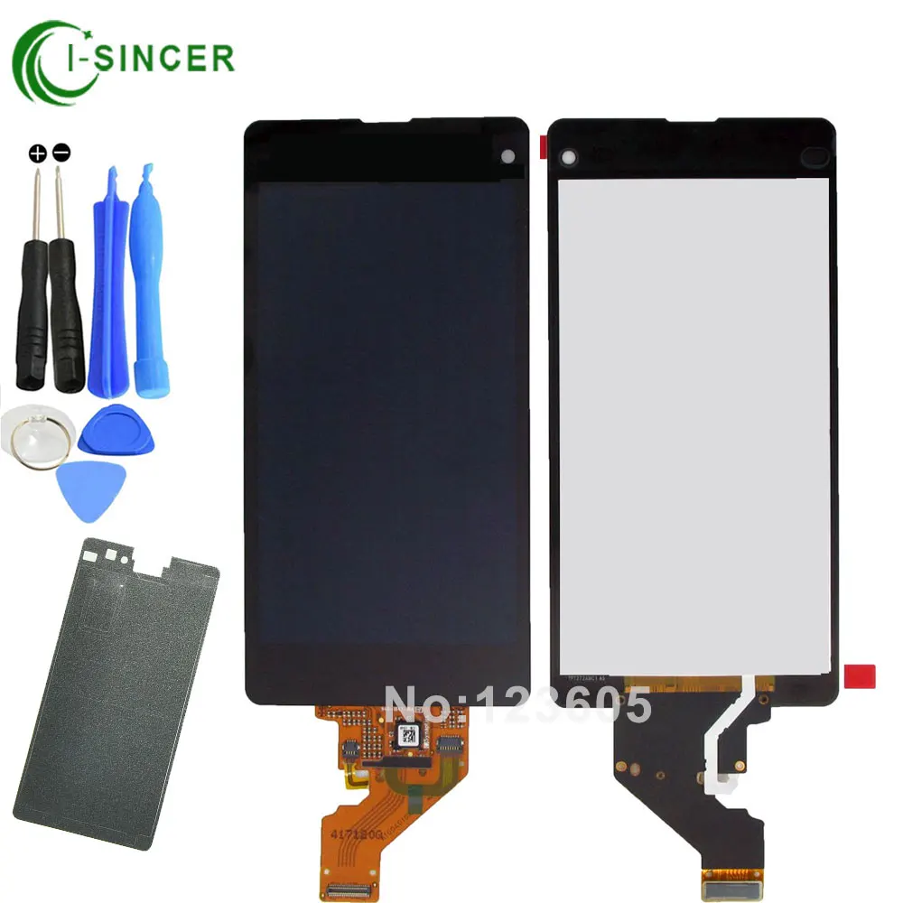 For Sony Xperia Z1 Mini D5503 Z1 Compact LCD Screen Display With Touch Screen Digitizer Tools