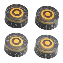 4 шт./компл. гитары Управление ручки Скорость звук тон Управление ручки для гитары Gibson Les Paul Электрогитары