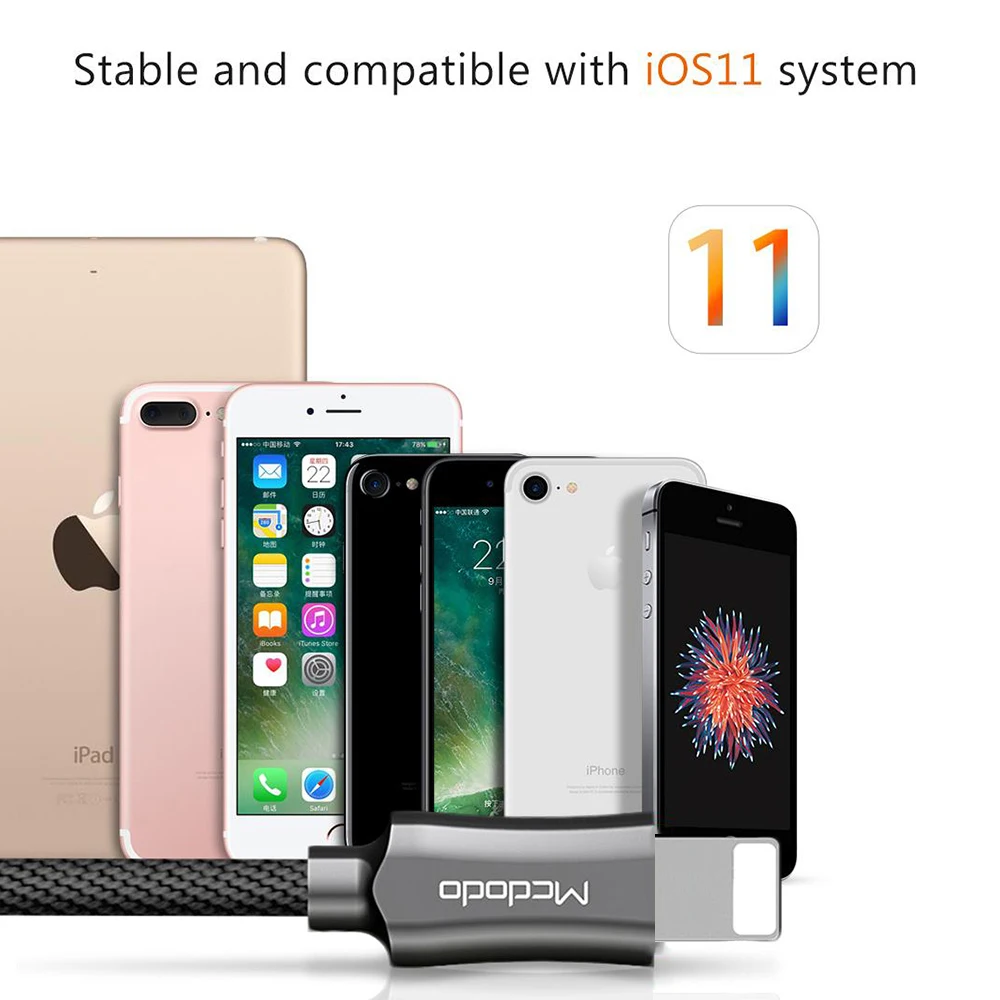Кабель Mcdodo для iPhone, IOS 12, 1,2 A, быстрое зарядное устройство, 1,8 м, М, Lightning-USB кабель для iPhone XS Ma'x X 8, 7, 6, 5 Plus, кабели для передачи данных