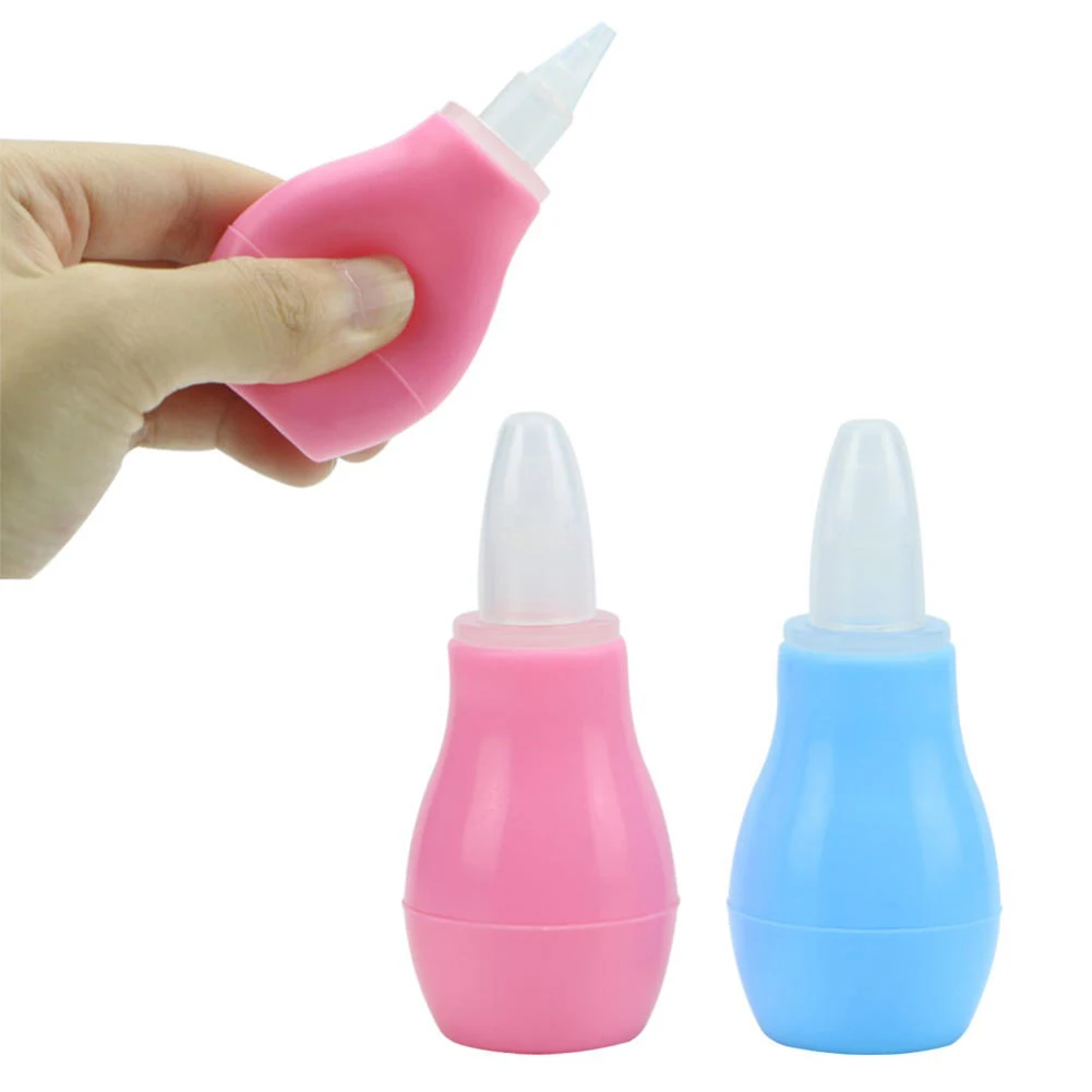 Baby Nose Cleaning Tool Silicone Suction Device Safe Non-toxic Baby Nasal Care Mucus Nasal Suction Device Cleaner