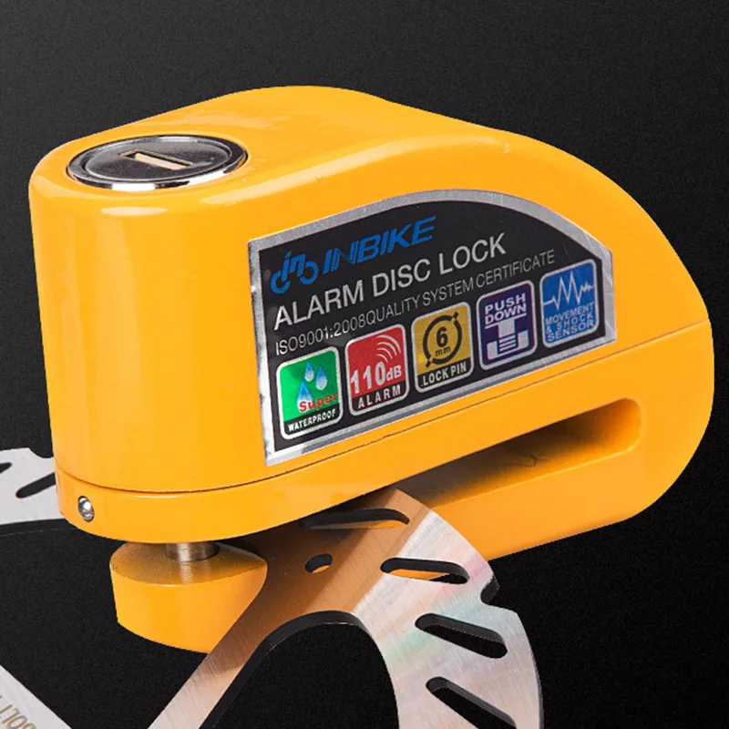 

Alarm Disc Brake Lock Motorcycle Lock Burglar Lock Bicycle Lock Disc Brake