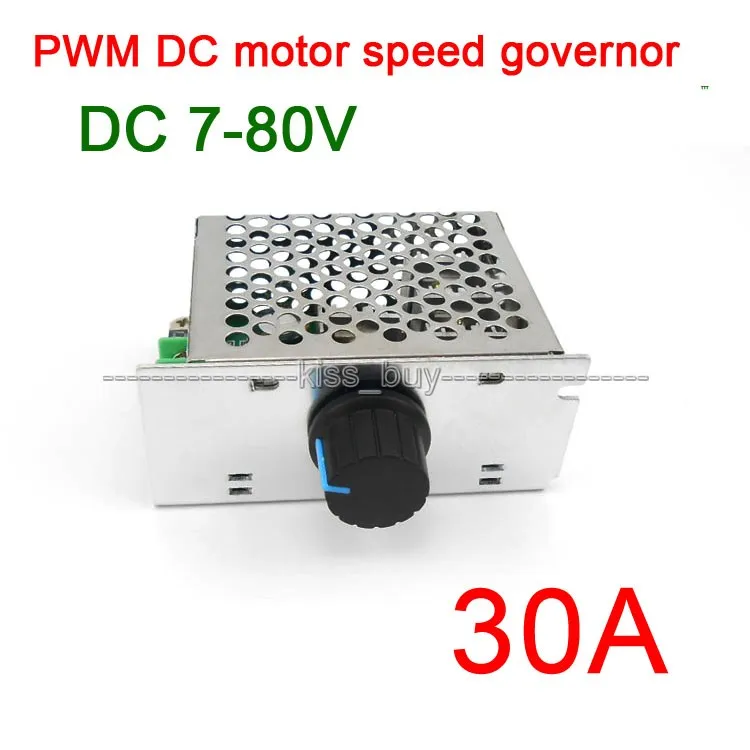 Nuovo 12V 24V 48V 200HZ 2000W MAX 10-50V 40A DC Controllo Della Velocà Del Motore PWM HHO RC Controller Per Arduino - Foto 7