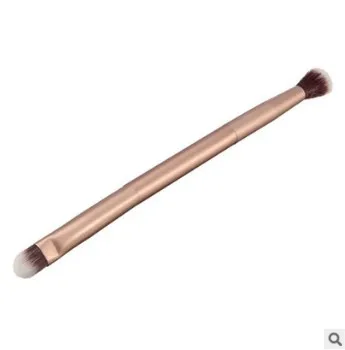 

120pcs/lot Double-end Pale Rose Gold Eyebrow Brush Spiral Bevel Cosmetic Brush Traceless Make-up Appliances Cosmetic Tools HA503