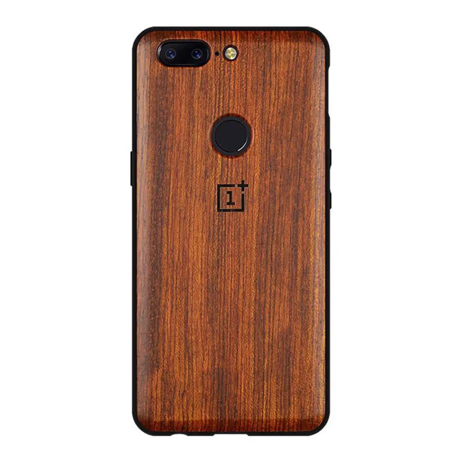 Oneplus 5t чехол Boogic Настоящее Дерево funda Oneplus 6 палисандр ТПУ противоударный задний Чехол для телефона One plus 6 Чехол - Цвет: as picture