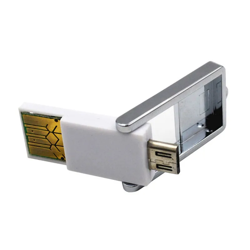 Мини Портативный Micro USB 2,0 OTG адаптер TF Card Reader для ПК компьютер сотовый телефон