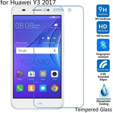 Закаленное стекло для Huawei Y3 2017 Y3 3 III CRO L02, Защита экрана для Huawei Y 3 2017