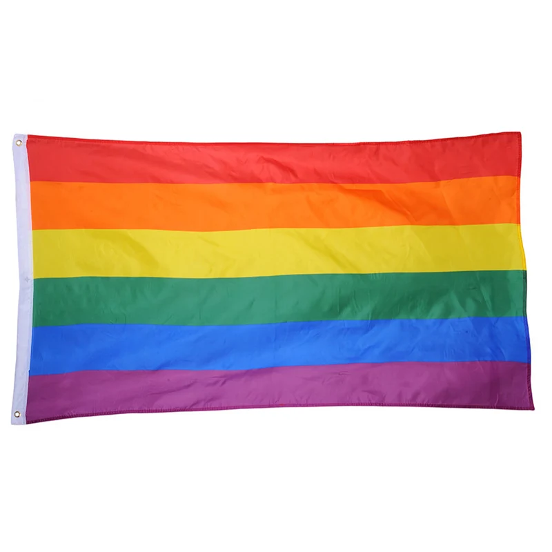 Rainbow Flag 3x5 FT 90x150cm Polyester For Decoration Party rainbow flag