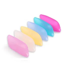 Food Grade Toothbrush Holder Head Case Cap Eco Friendly Silicone Cover Portable Travel Toothbrush Holder Bathroom