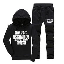 Спортивный костюм для мужчин комплект повседневное на открытом воздухе спортивные костюмы худи уличная осень спортивные костюмы куртки+ брюки