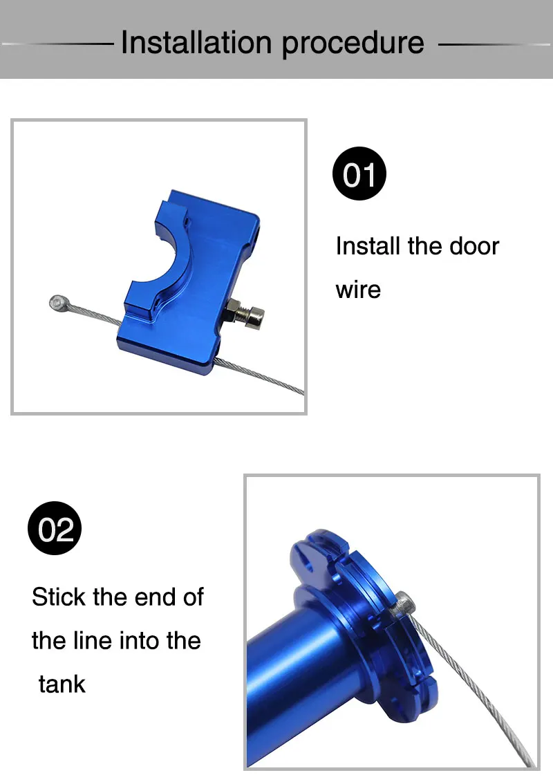 Alconstar-Захваты Settle поворот дроссельной заслонки зажим Алюминий с дроссельной заслонки кабель для мотоциклов Пит Байк Мотокросс ATV Offroad