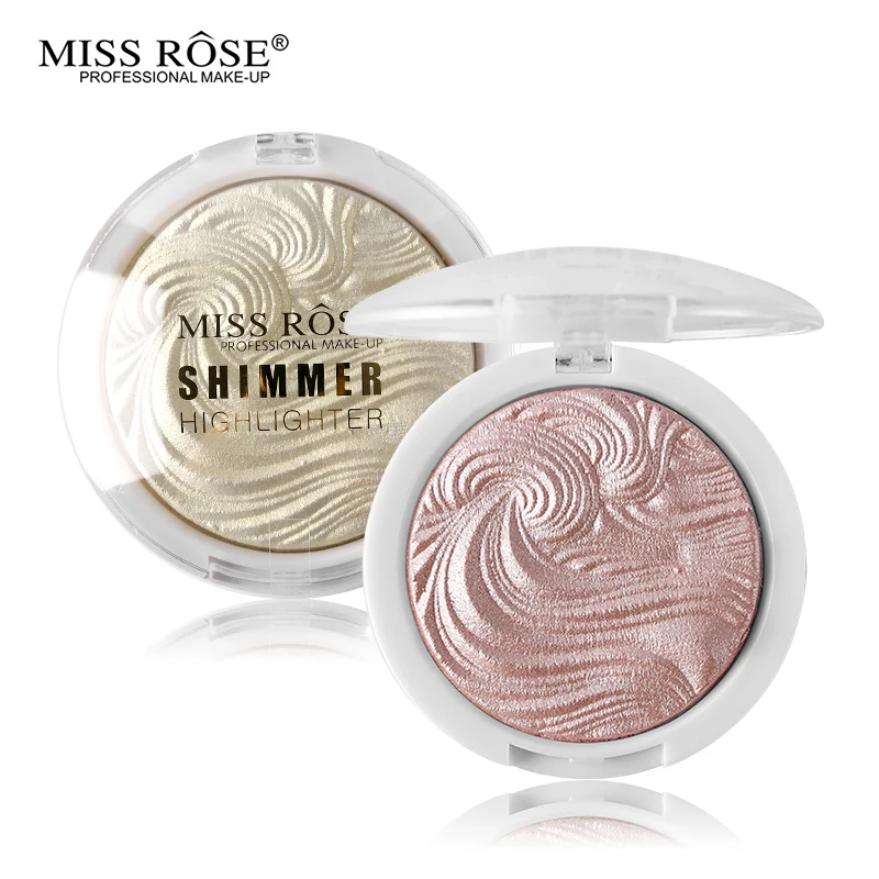 MISS ROSE, запеченое косметическое средство, мерцание блеск осветитель свечение, набор, осветляющая пудра, осветлить лицо бронзант, контур палитры макияжа