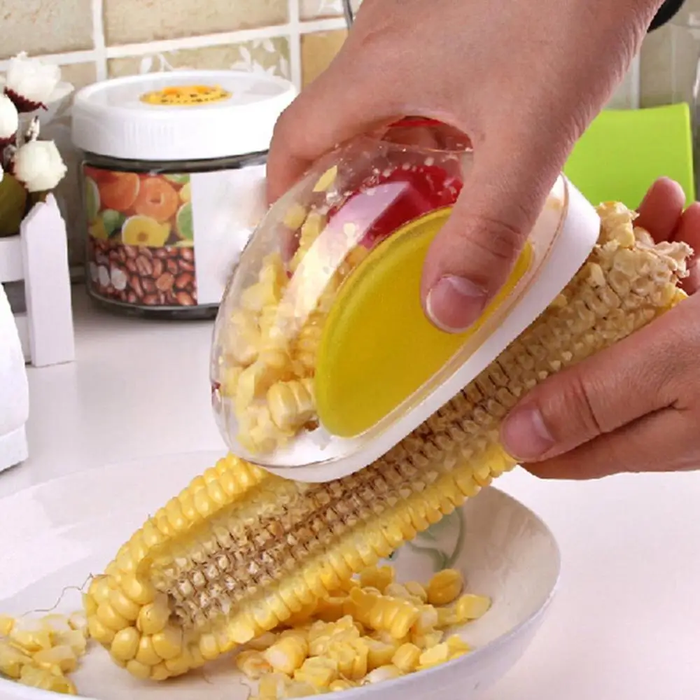 

Portable Corns Peeler Practical Corn Grain Separator Stripper Durable Corn Stripper Threshing Stripping Remover Kitchen Tools