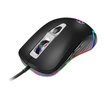 

G818 Mouse Gaming Wired Mouse 3200 Dpi Adjustable 8 Buttons Rolling Lamp Mice For Pubg Lol Dota2 Gaming Computer