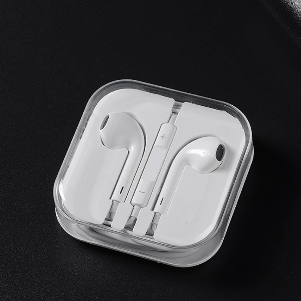 Universal Sports earphones 3.5mm In-Ear Wired Earphone Earbuds Stereo Headphones With Mic for Samsung huawei Xiaomi iPhone 6