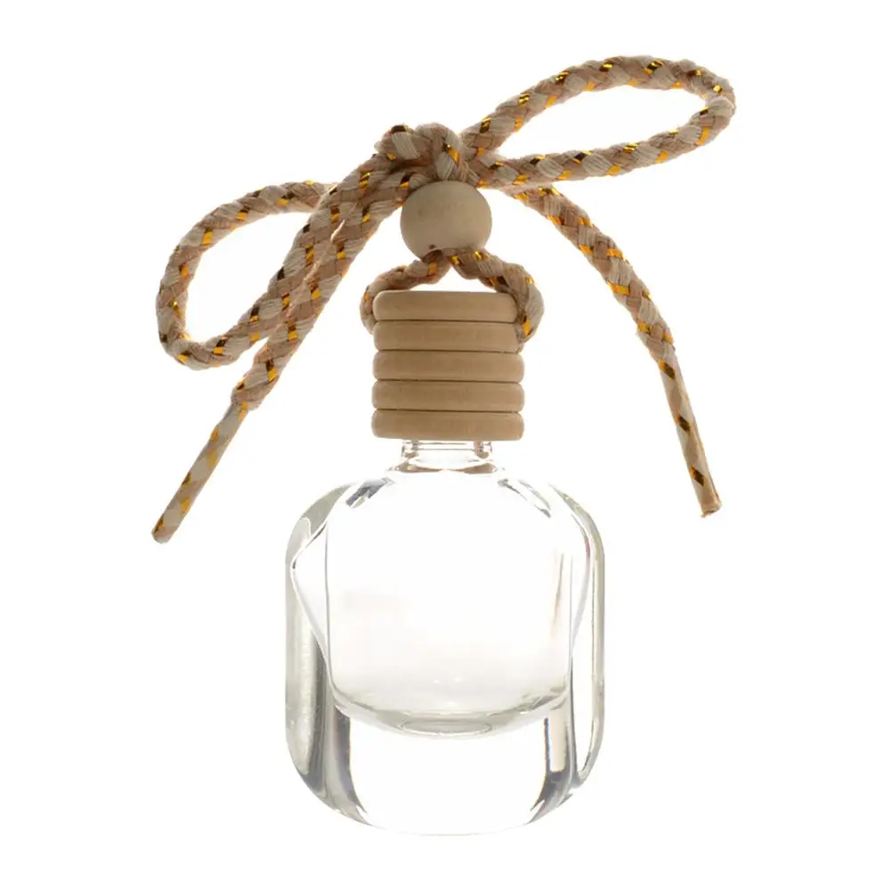 

Clear Empty Bottle Car Hanging Ornament Home Air Freshener Perfume Container