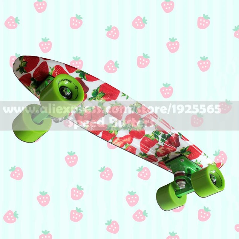 

2019 New MIni Cruiser High Quality Retro Skateboard Starry Sky Pattern Mini Board long board wheels Fish board skateboard PN15