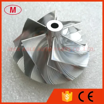 

T04S Racing Turbocharger Aluminum 2024/Milling/Billet compressor wheel 58.10/76.07mm 6+6 blades