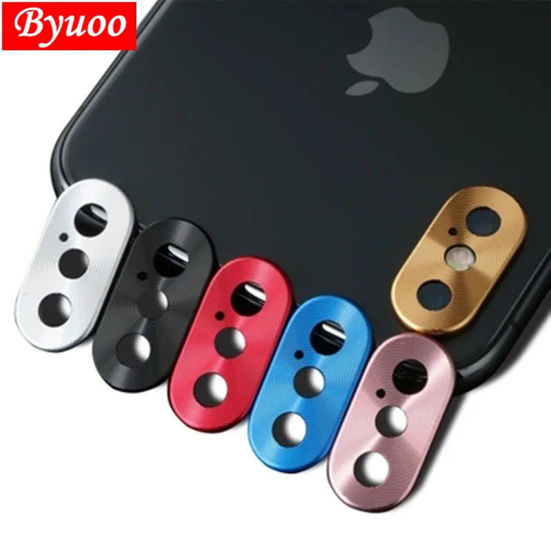 Защитный чехол для задней камеры металлический объектива apple iphone X XS 11 Pro Max XR