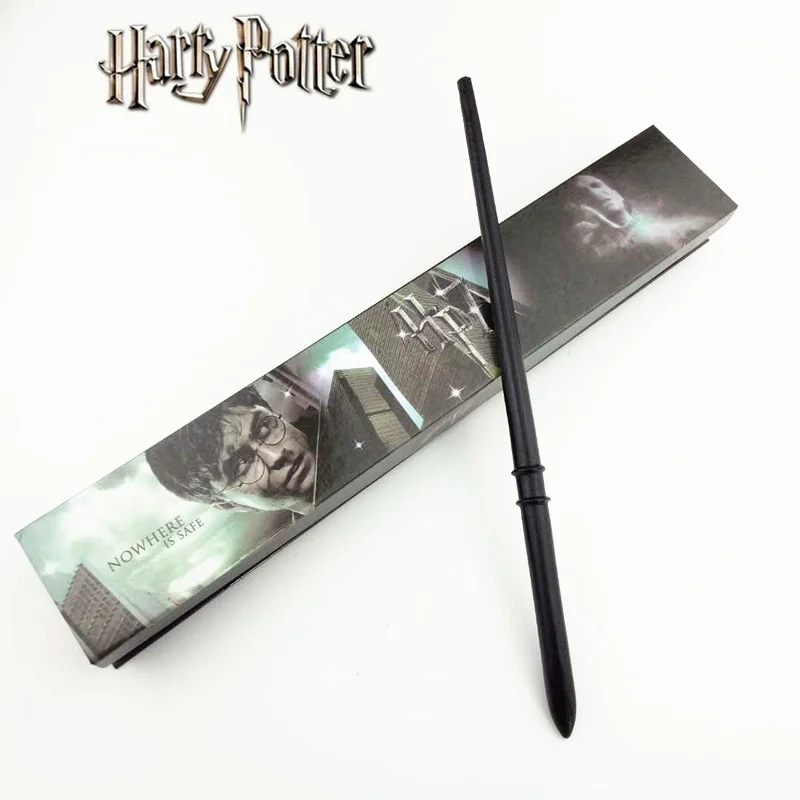 

Cosplay Draco Malfoy Play Magical Magic Wand Gift In Box Metal Core Harri Potter Magical Wand
