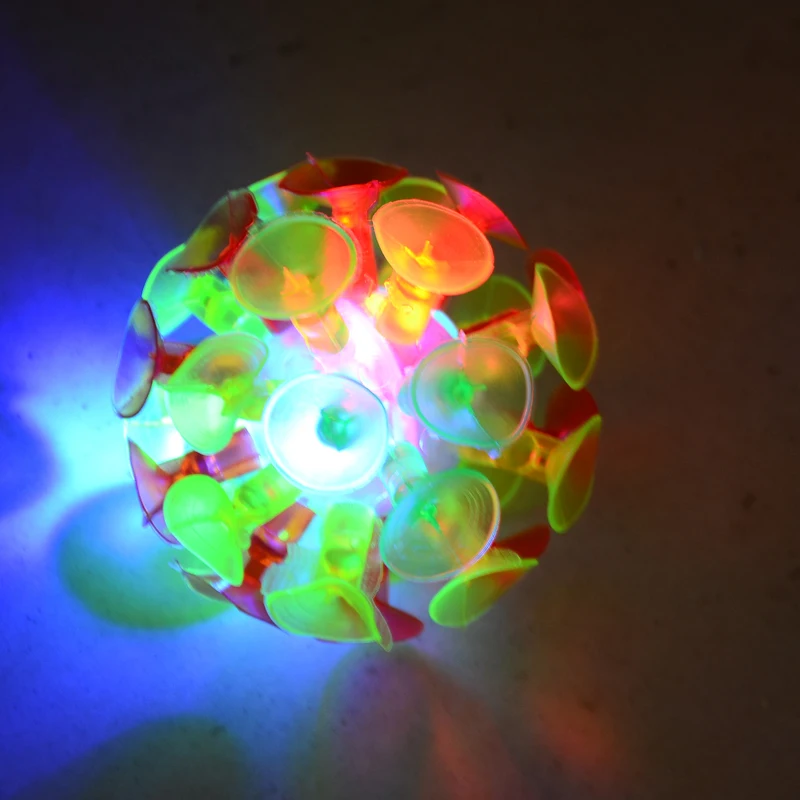 Горячие пластиковые мягкие присоски липкие слизи клей светящийся шар Дети на открытом воздухе веселые спортивные игры развивающие новые игрушки подарки