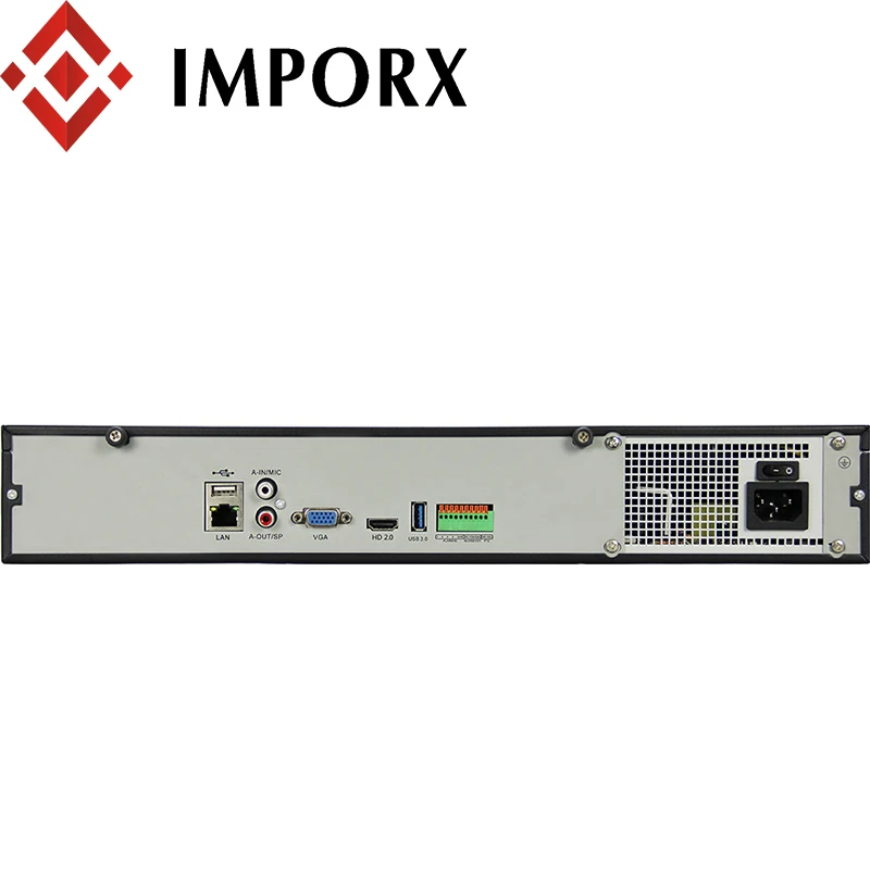 MPORX 64CH NVR H.265/H.264 поддержка 64 каналов 4K (3840*2160) доступ к IPC до 4 или 16