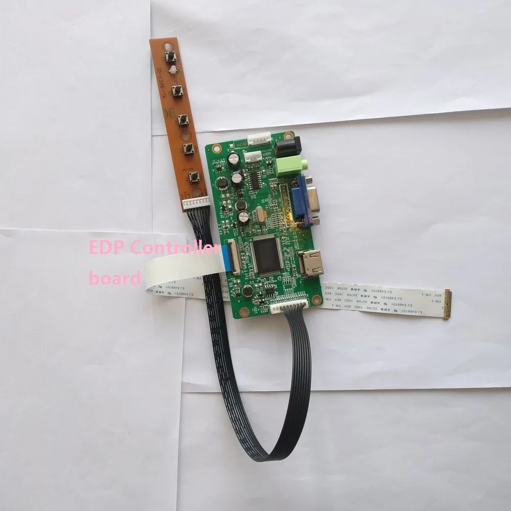 

for B140HTN01.4 EDP LED KIT VGA HDMI DIY LCD DRIVER 30Pin 14" monitor SCREEN display 1920×1080 Controller board