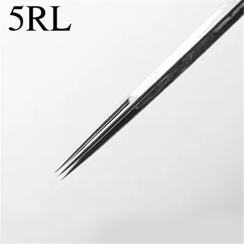 

50PCS Assorted Sterilized Tattoo Needles Round Liner 5RL for tattoo machine gun grip tip Free Shipping