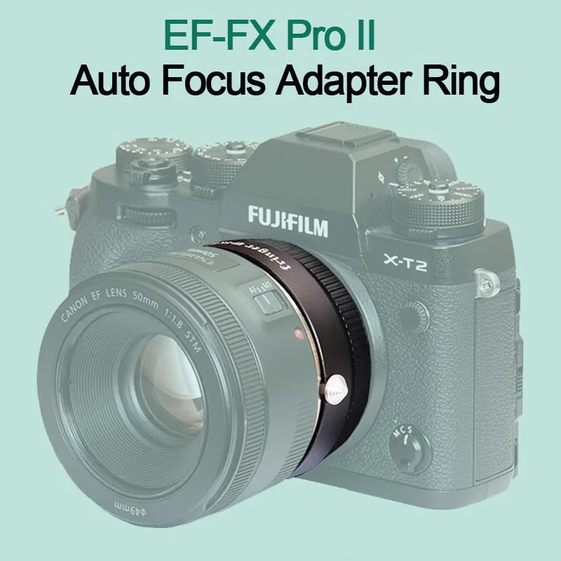 Адаптер для объектива Fringer Φ PRO II Canon EF к адаптеру автофокуса Fujifilm|Адаптеры
