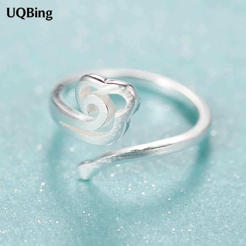 

925 Sterling Silver Clouds Ring Open Ring Jewelry Christmas Gift Women Jewelry Finger Rings