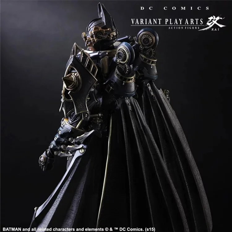 PLAY ARTS 25 см Timeless паровой панк Бэтмен Gotham by Gaslight фигурка модель игрушки