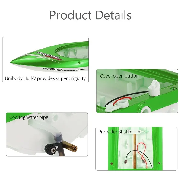 Free_Shipping_Original_Feilun_FT009_Boat_Hull_with_Cooling_Pipe_Boat_Spare_Part_for_FT009_RC_Boat_Parts_06