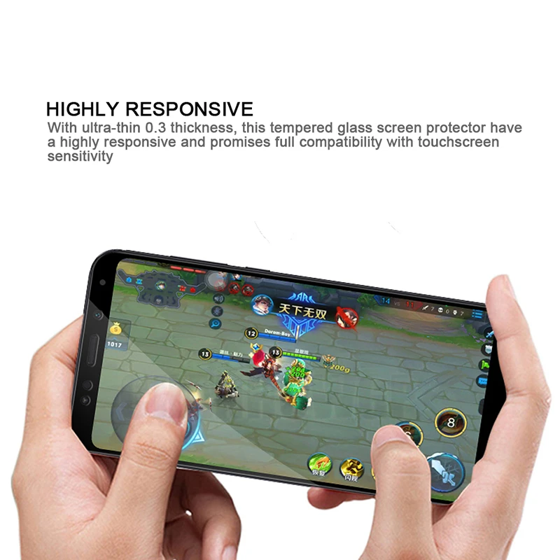 9H полное покрытие закаленное стекло для Xiaomi Redmi 5 Plus MET7 MEI7 защита экрана MDTI MDI1 MDG1